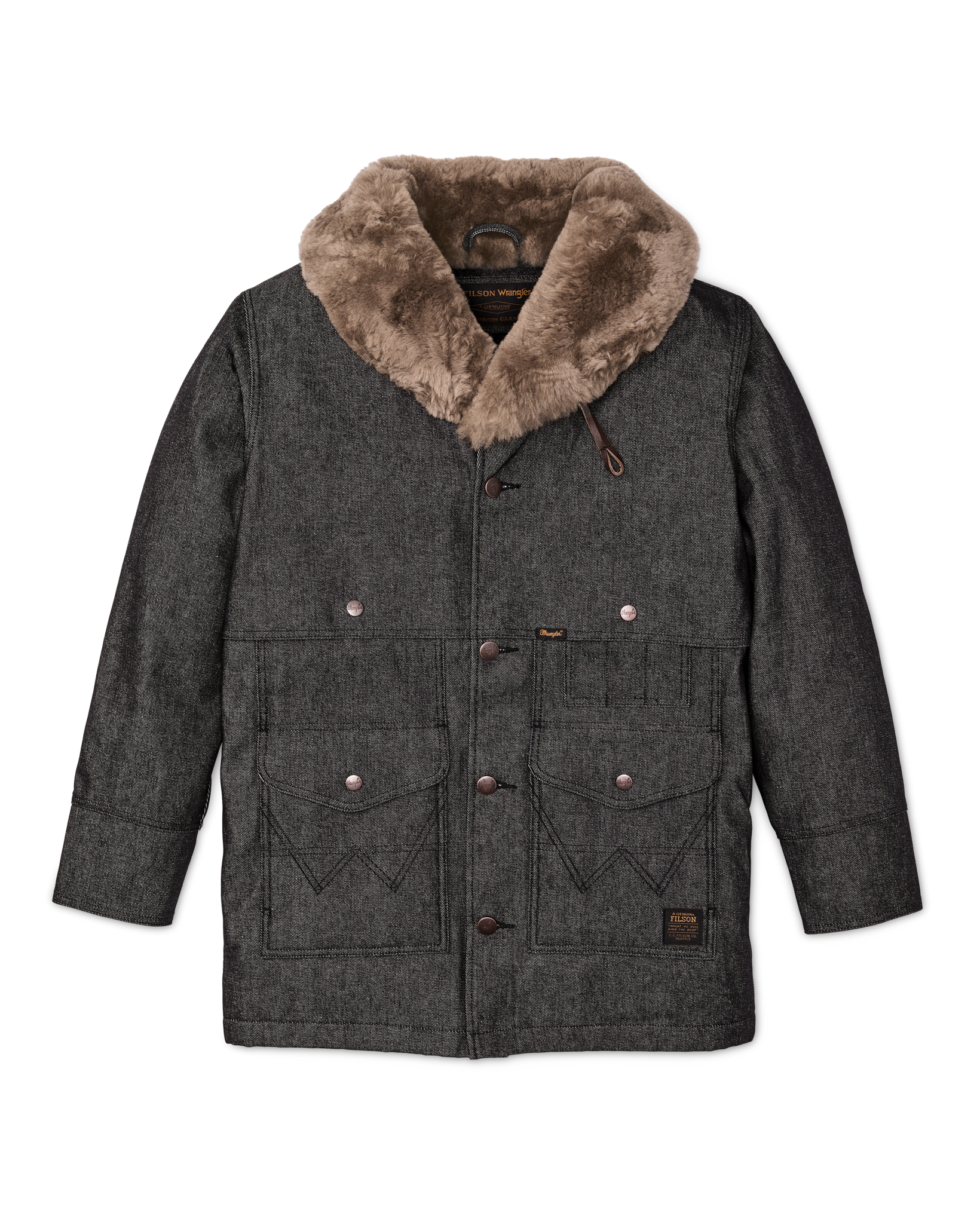 Wrangler X Filson Packer Coat - Black