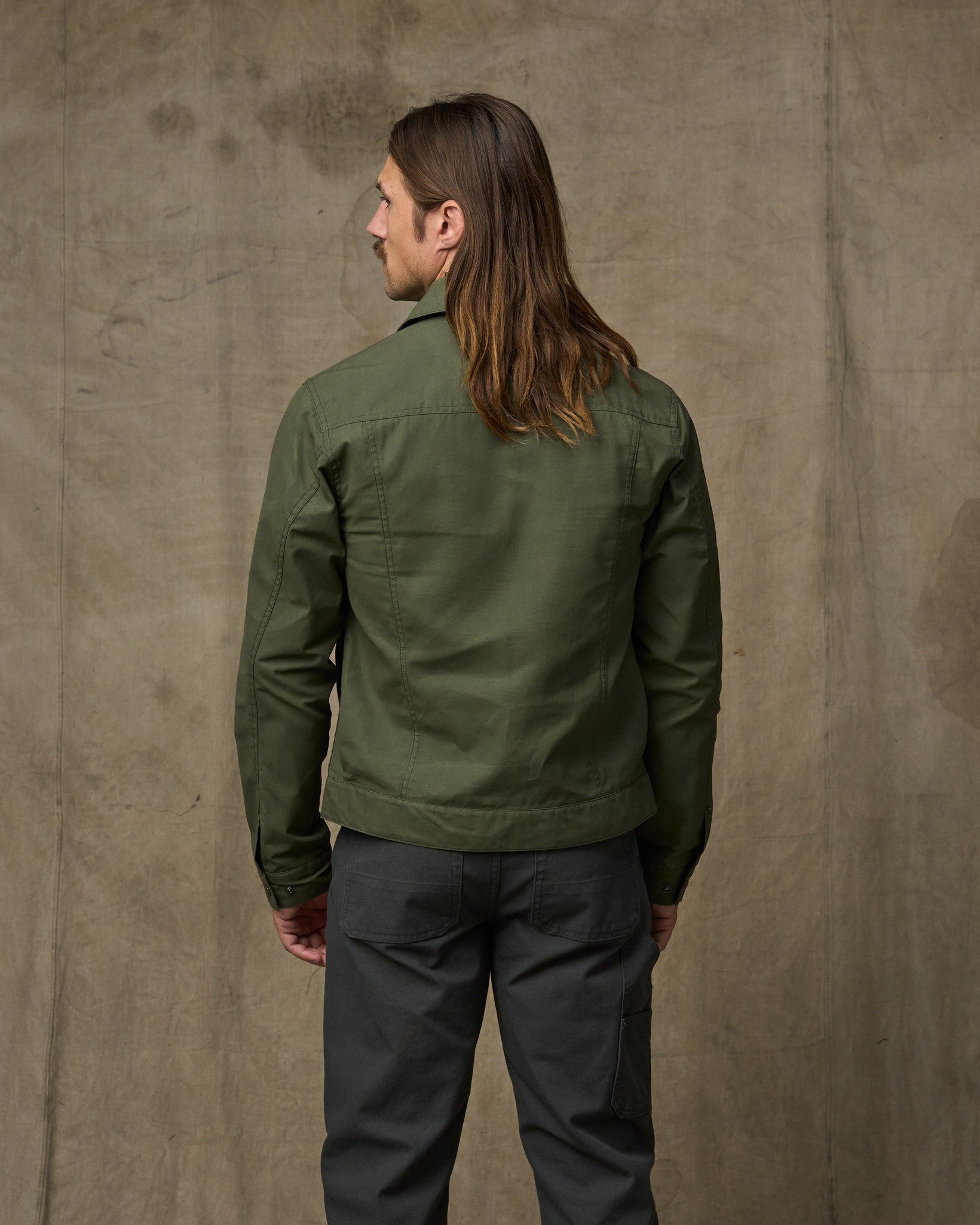 Ranger Short Cruiser Jacket - Olive - Image 8