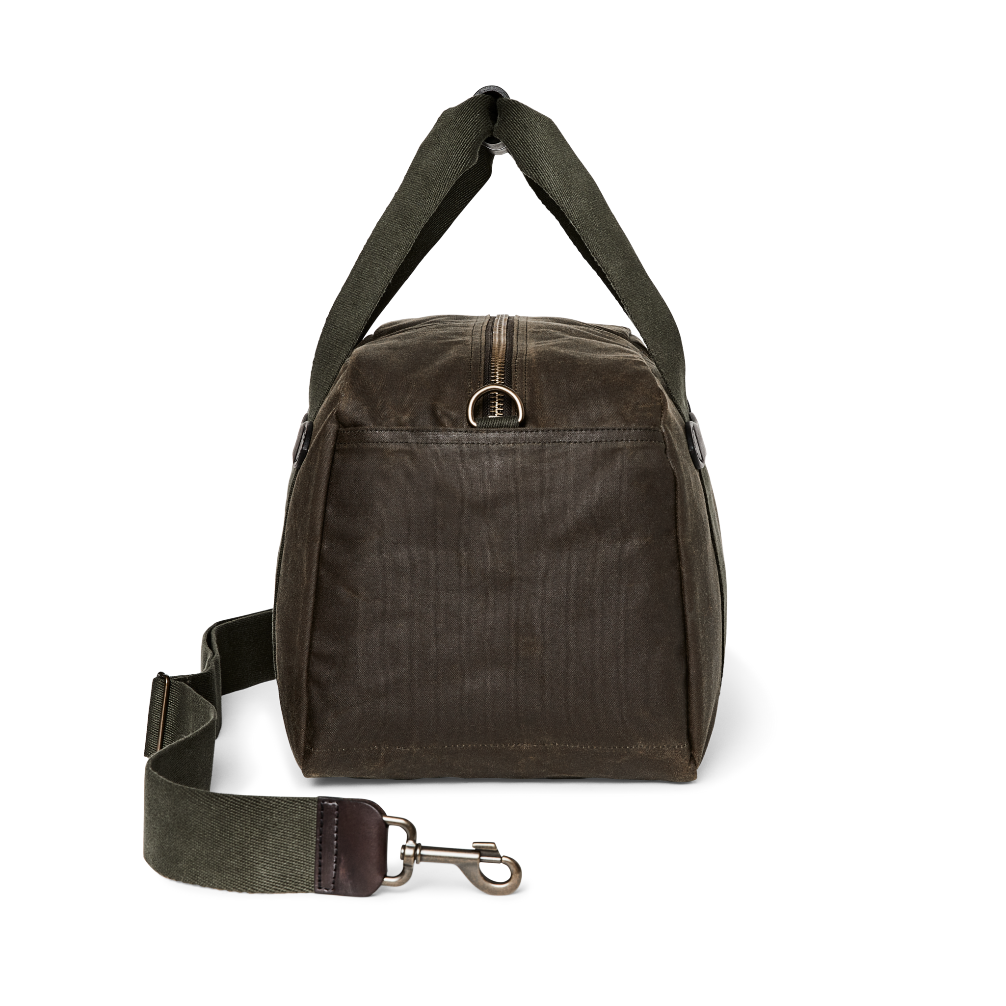 Small Tin Cloth Duffle Bag - Otter Green - Image 5