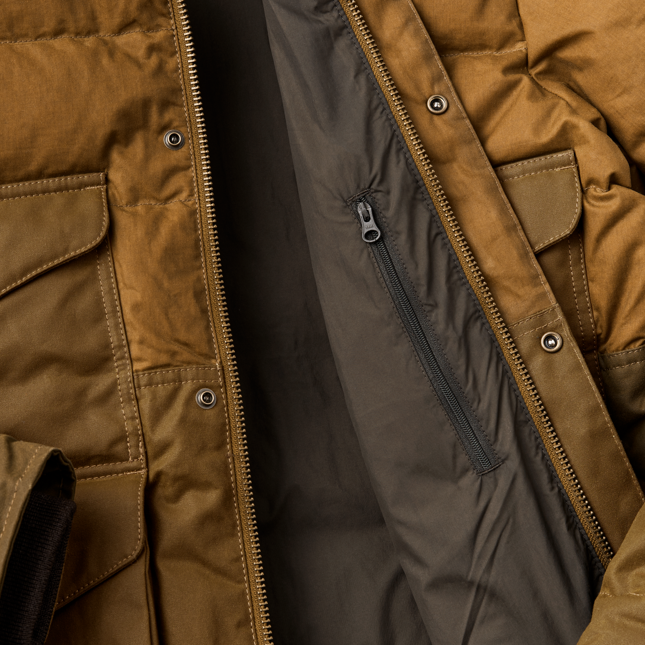 Down Cruiser Jacket - Dark Tan - Image 10
