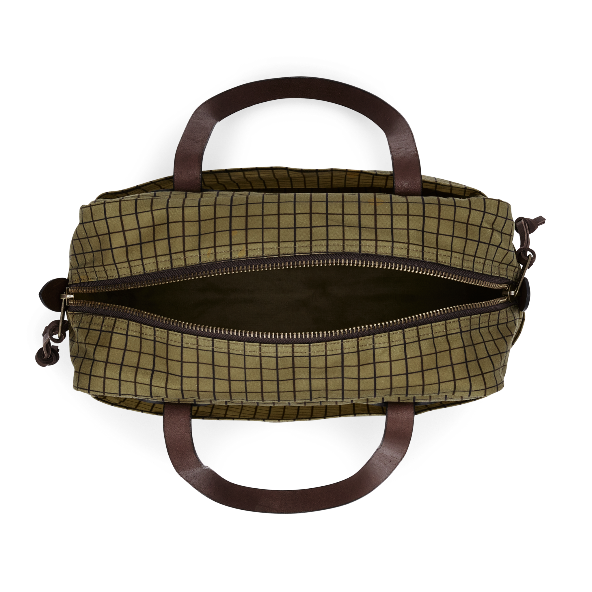 Tin Cloth Zipper Tote Bag - Flyway Green - Image 4