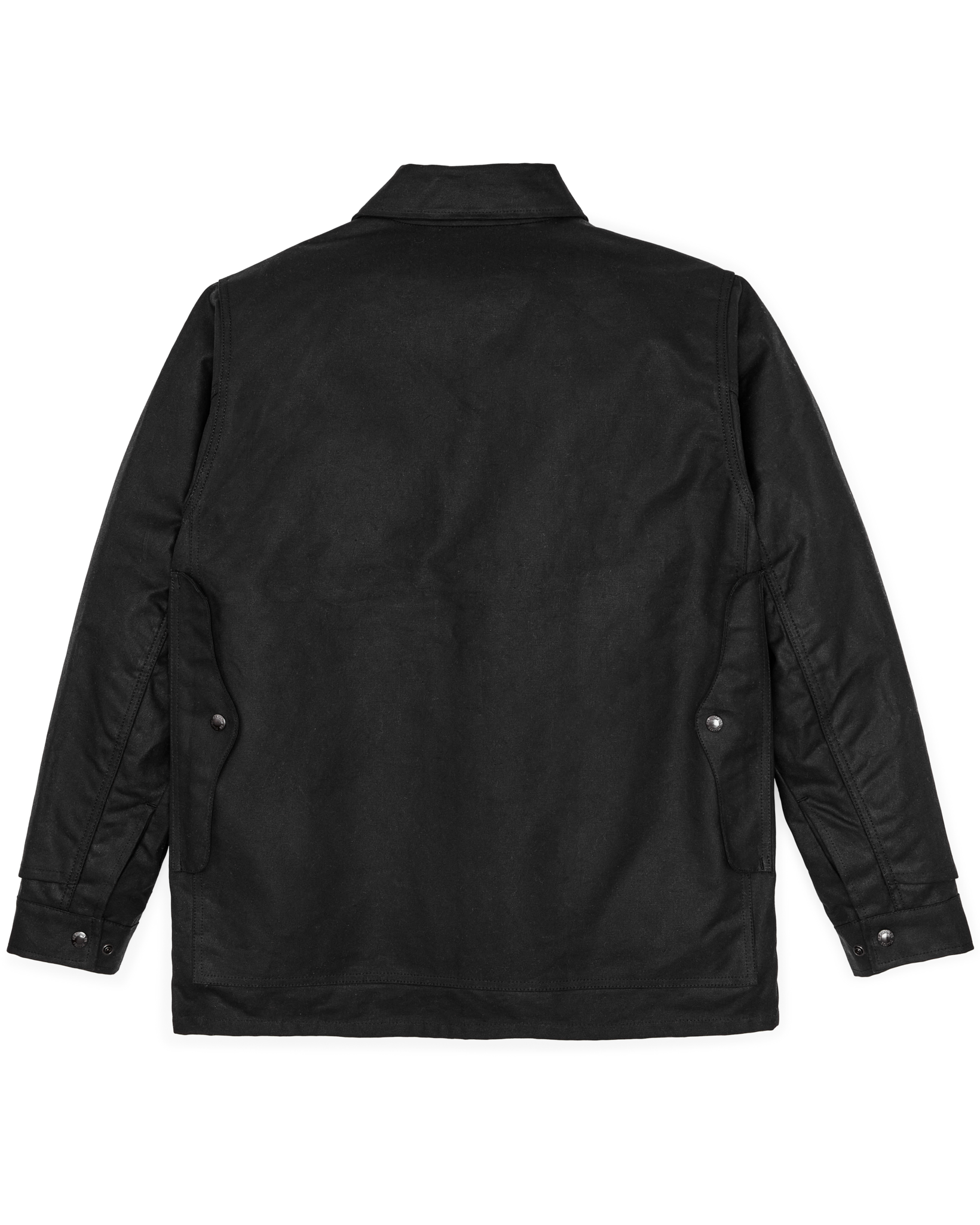 Lined Tin Cloth Cruiser Jacket - Black - Image 4