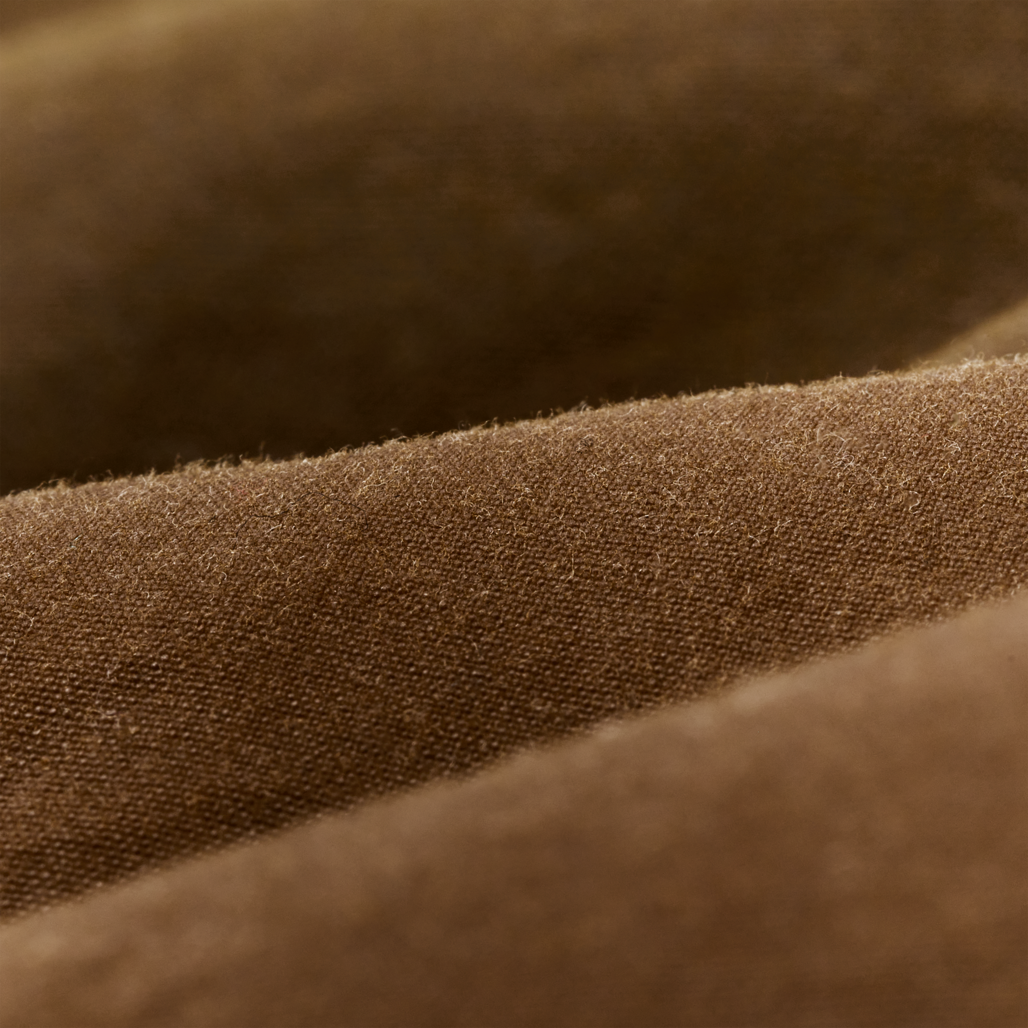 Down Bomber Jacket - Dark Tan - Image 6