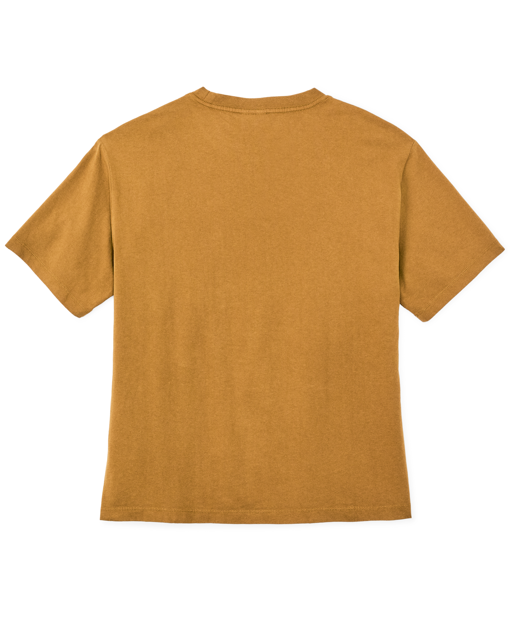 Women's Short Sleeve Pocket Tee - Bronze Brown - Image 2