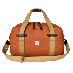 Medium Tin Cloth Duffle Bag - Rust