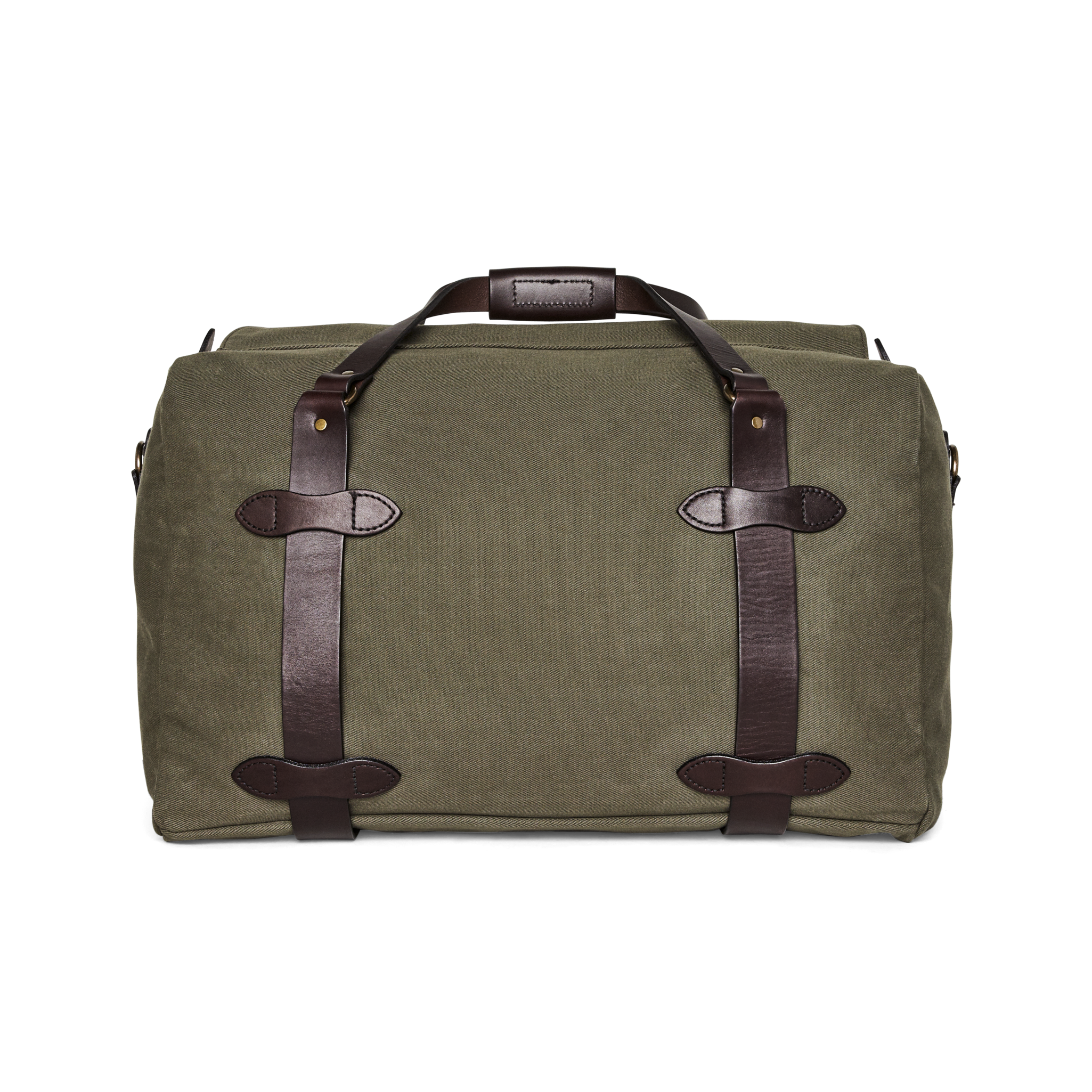 Medium Rugged Twill Duffle Bag - Otter Green - Image 10