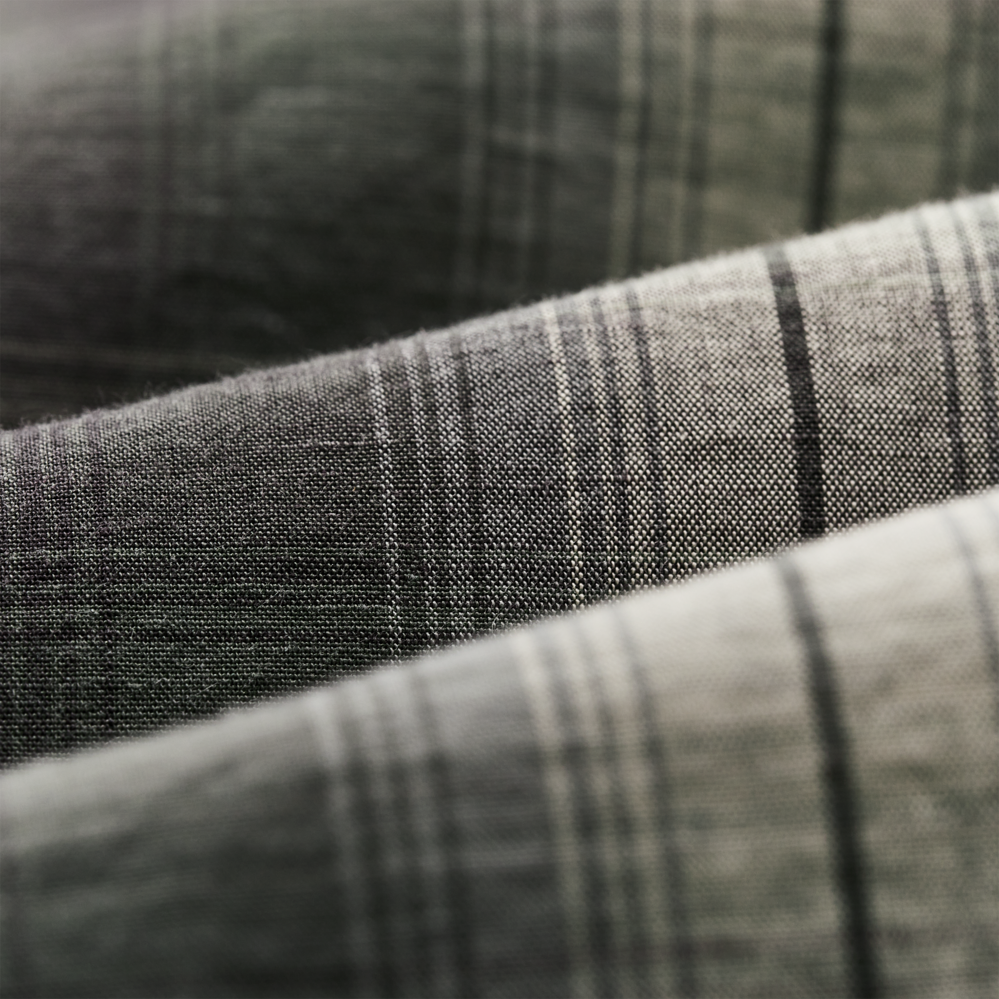 Greenwood Short Sleeve Camp Shirt - Olive / Beige Ombre - Image 4