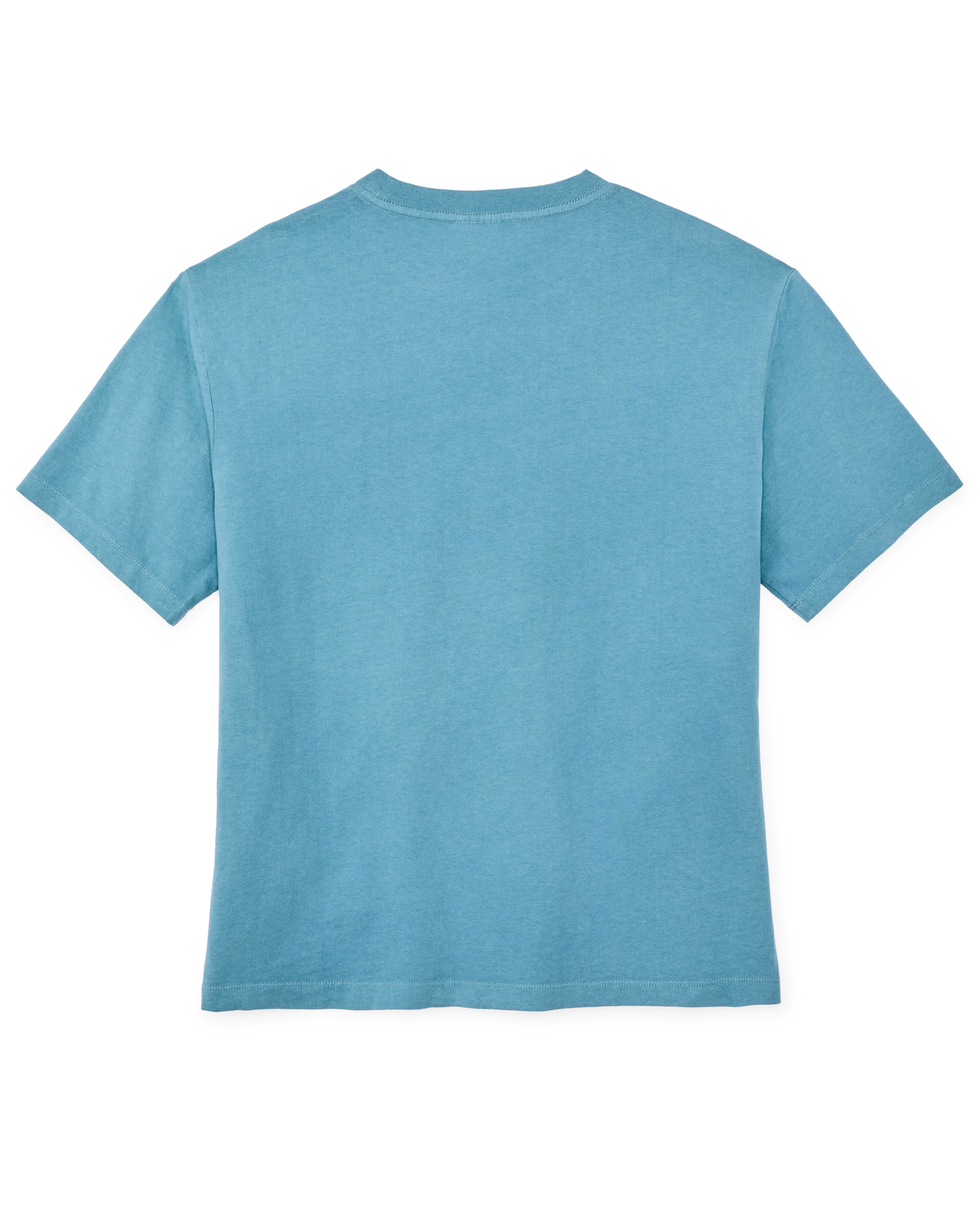Women's Short Sleeve Pocket Tee - Storm Blue - Image 2