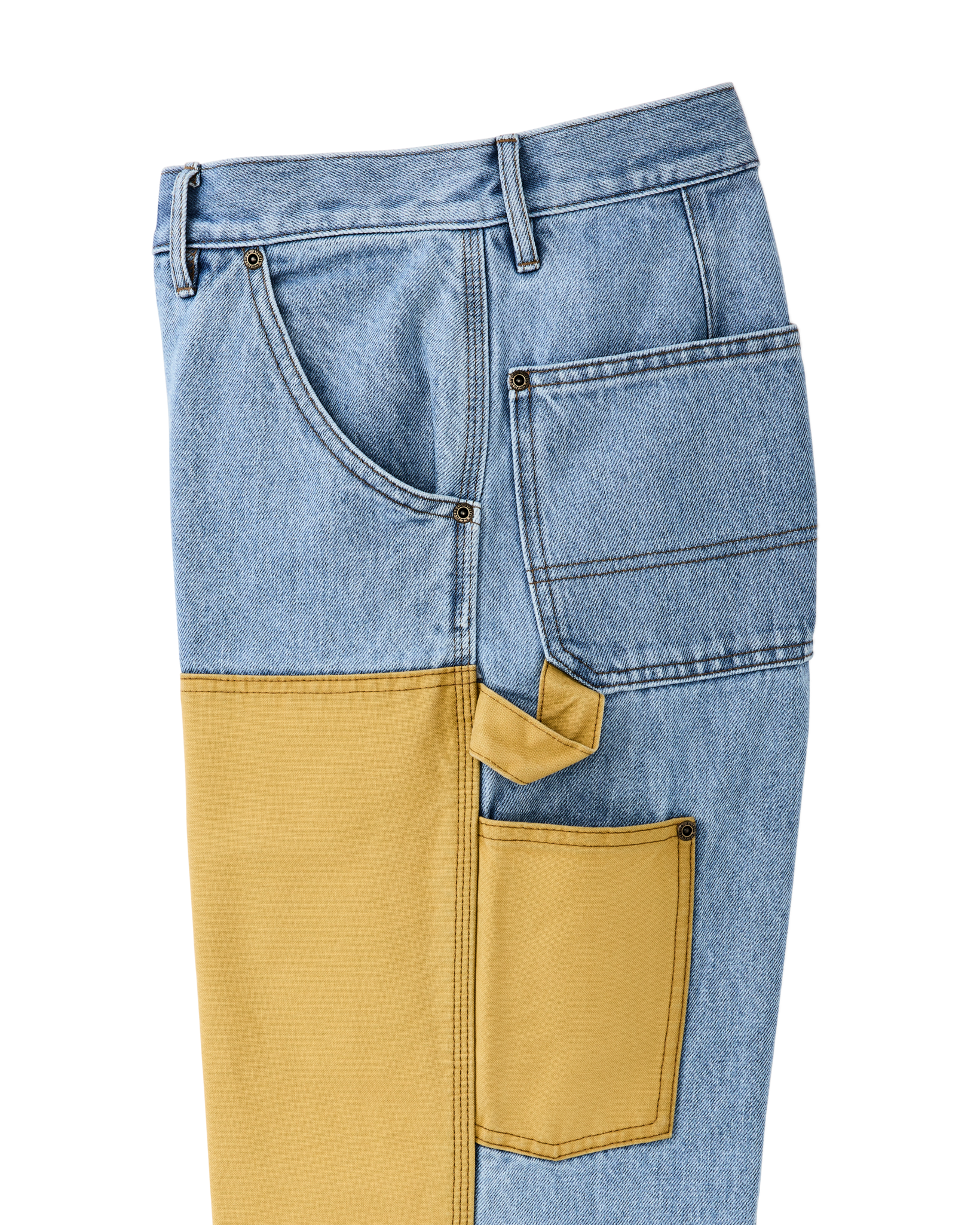 Women's 13-oz. Work Jeans - Stone Wash Indigo - Image 5