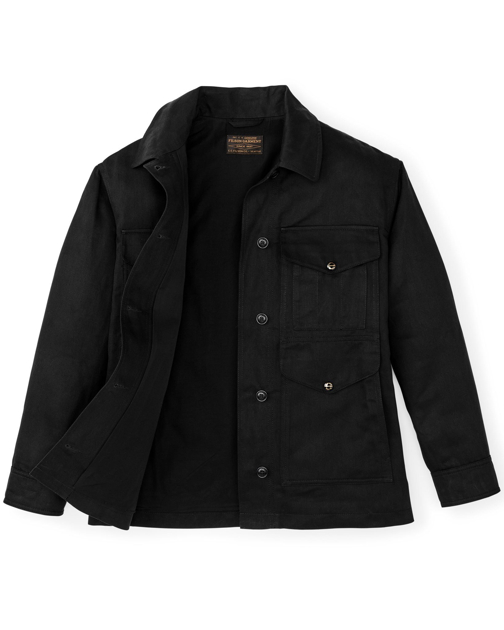 Women's Heritage Cotton Cruiser - Black - Image 3
