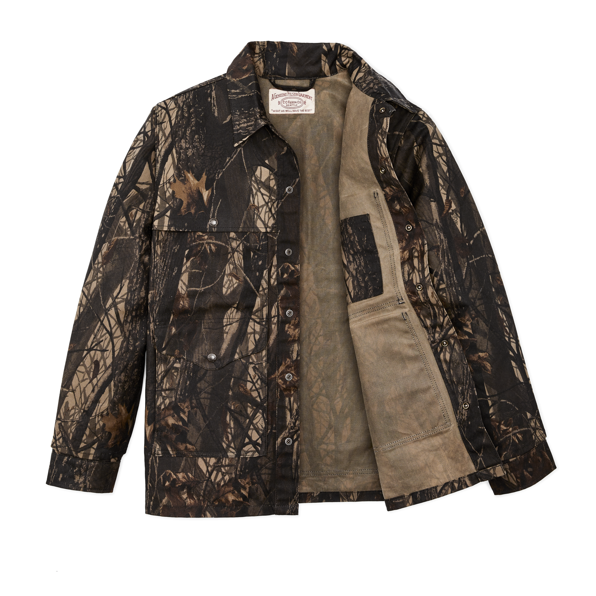 Tin Cloth Cruiser Jacket - Realtree Hardwoods Camo - Image 3