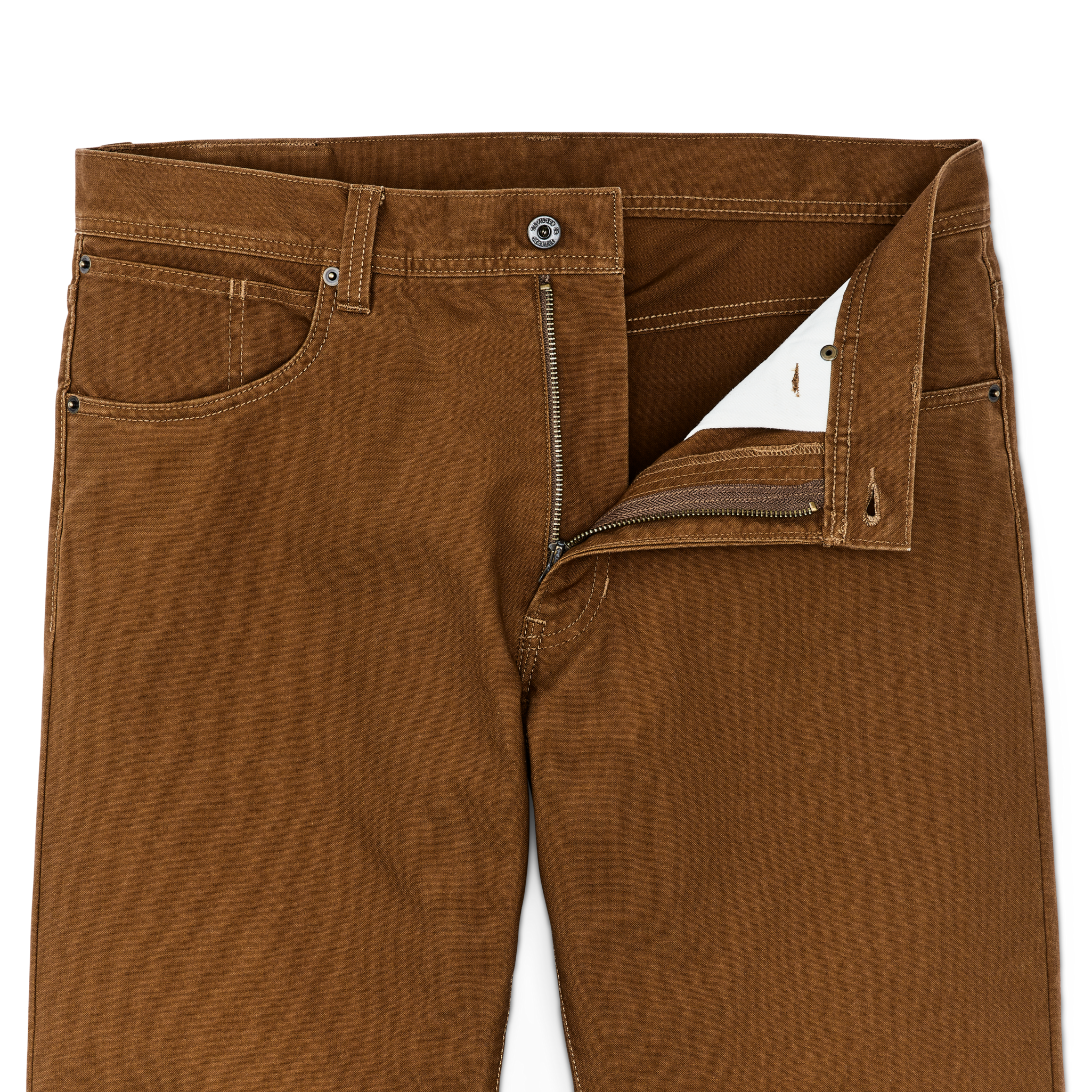 Dry Tin Cloth 5-pocket Pants - Whiskey - Image 6