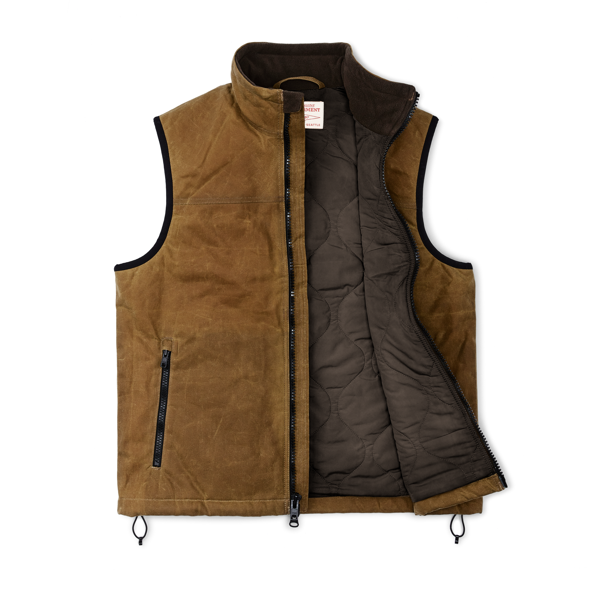 Tin Cloth Primaloft® Vest - Dark Tan 2 - Image 5