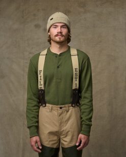 Filson Logger Suspenders - Sand