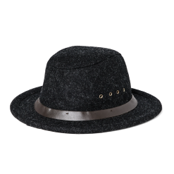 Wool Packer Hat - Charcoal