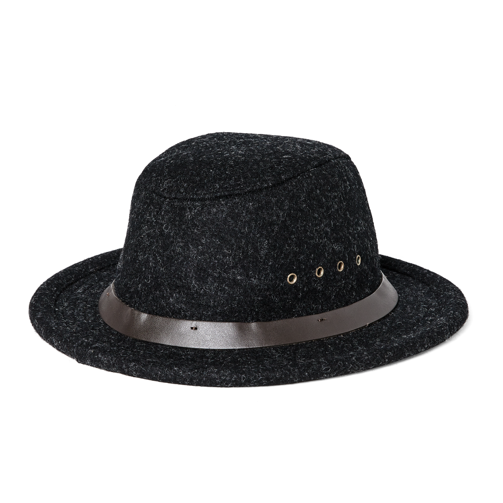 Wool Packer Hat - Charcoal