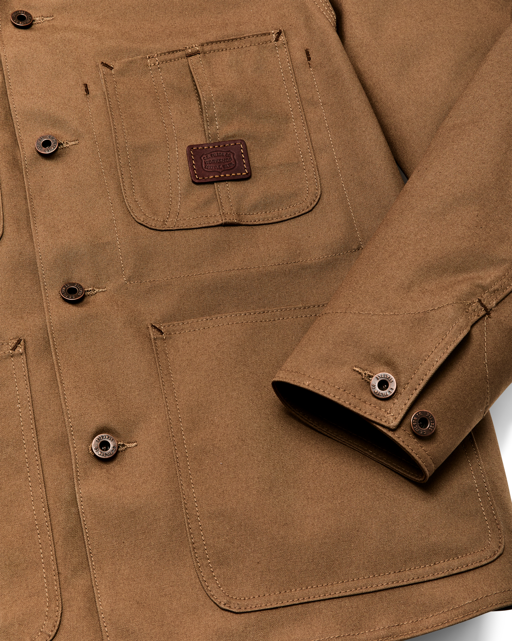 Workshop Chore Jacket - Sepia - Image 5