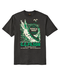 Short Sleeve Sporting Goods Graphic T-shirt (frontier) - Peat / Sporting Goods