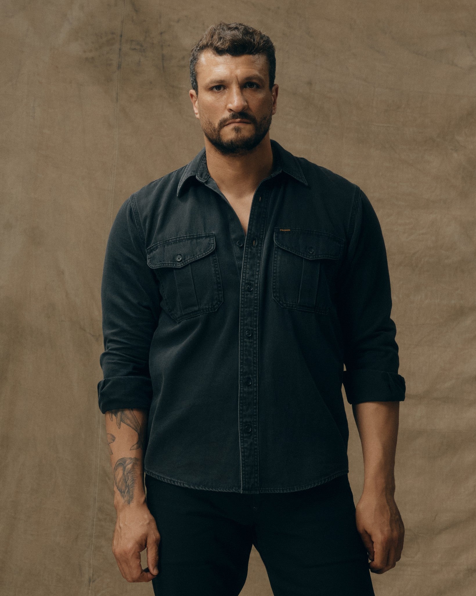 Denim Guide Shirt - Black