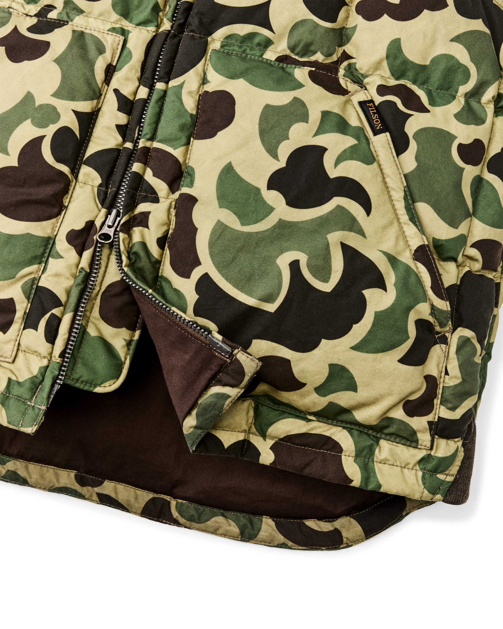 Waxed Down Vest - Tundra Shrub Camo - Image 7