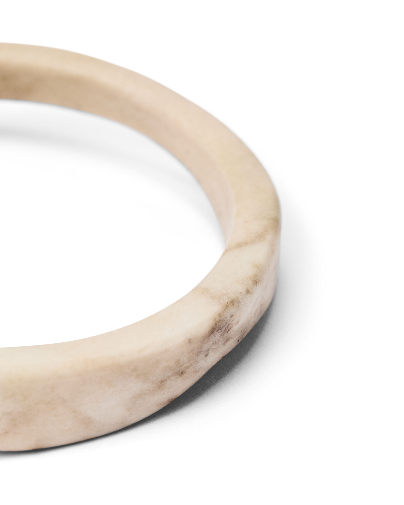 Ivory Jacks Moose Antler Bangle - Brown - Image 4