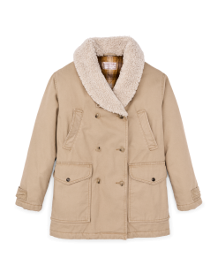 Women's Canvas Packer Coat - Natural