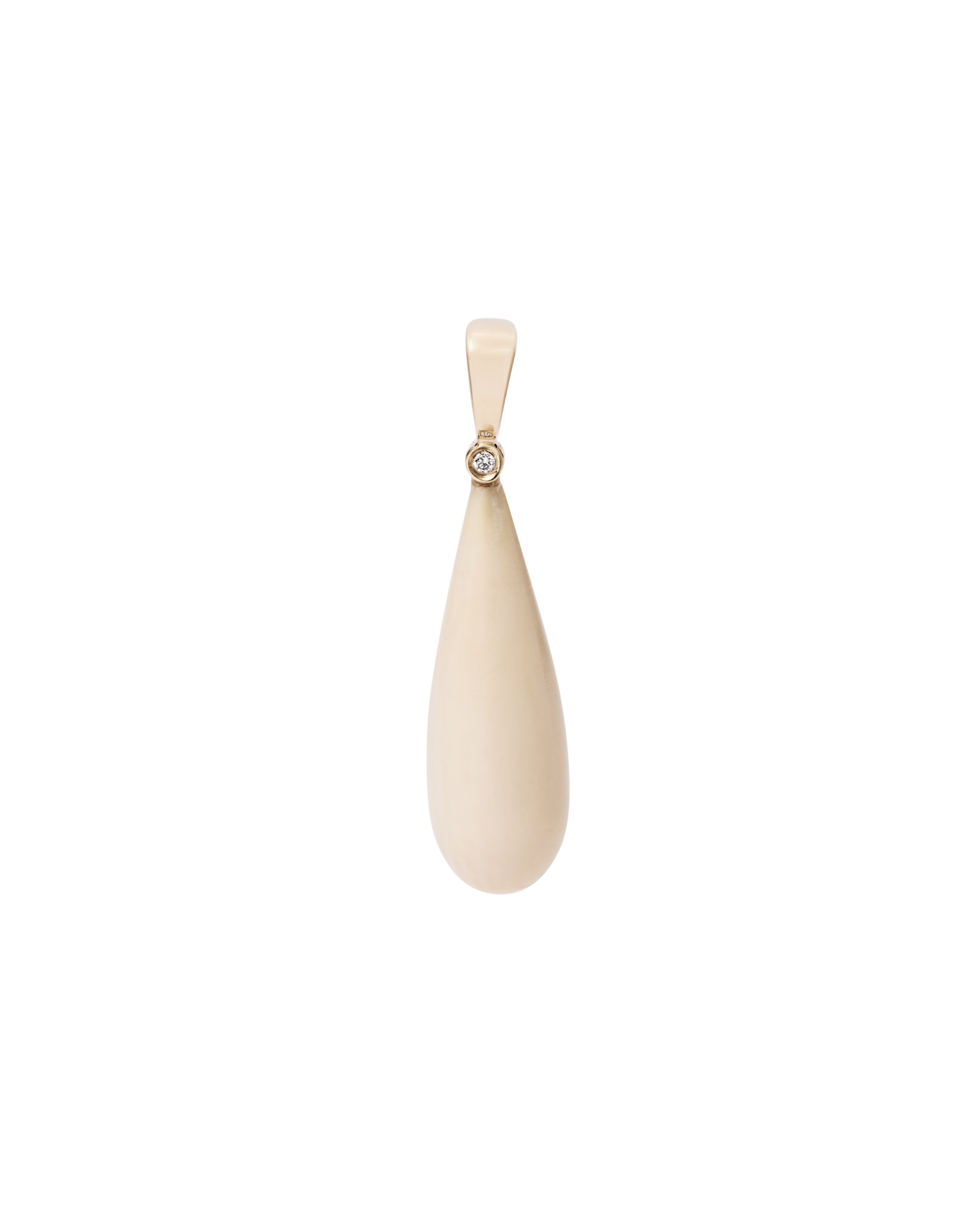 Ivory Jacks Mammoth 14k Pendant - 14kyg - Image 6